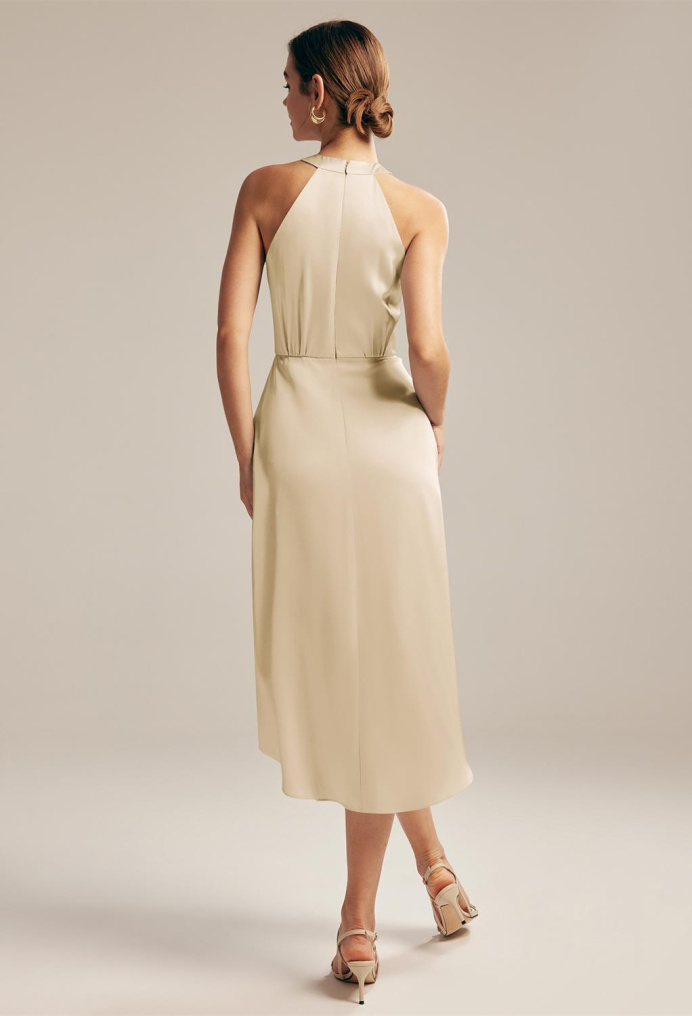 AW Acacia Champagne  Wedding Guest Dresses